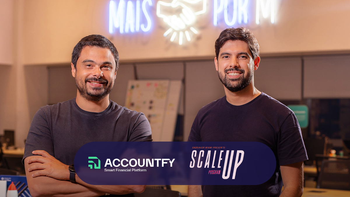 imagem mostra o CEO da Accountfy, Gold Neto e o CXO da Accountfy João Mano.