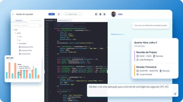 Inteligência artificial para gestão financeira corporativa