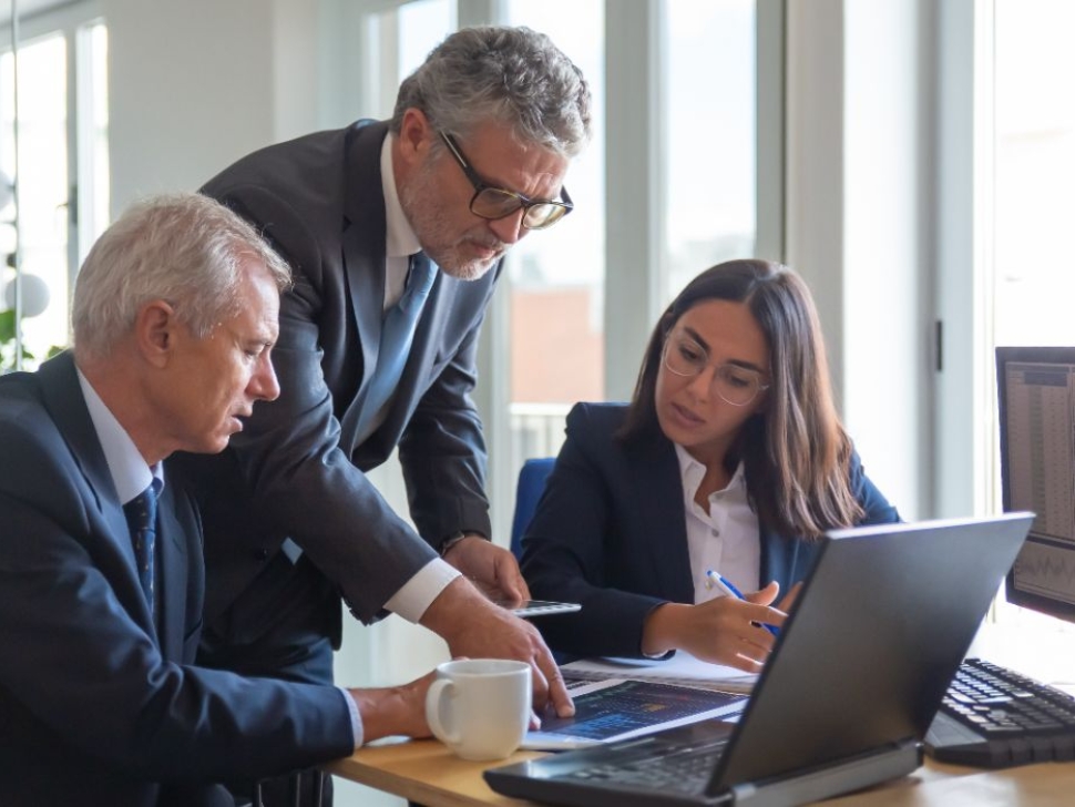 Consolidação de resultados financeiros