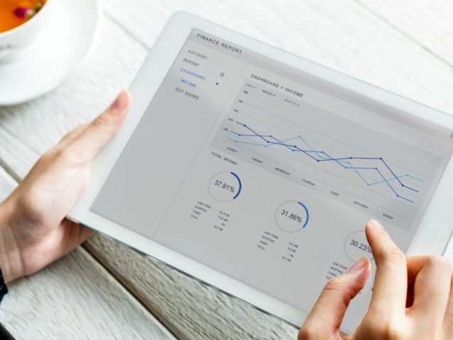 Dashboard financeiro inteligente