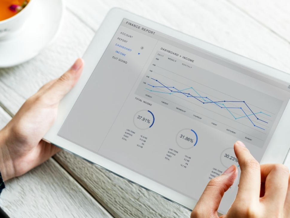 Dashboard financeiro inteligente